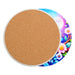 Posavasos ceramica corcho buho flores 4220