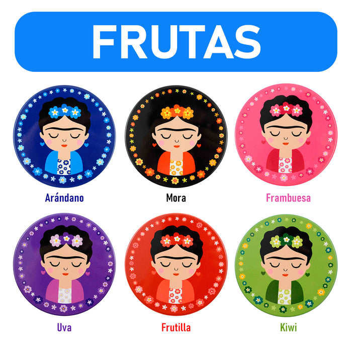 Set de 6 Posavasos Fruit Colores