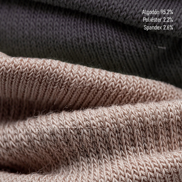 Pack 6 Calcetines Invisibles Algodón Antitranspirante 41-45