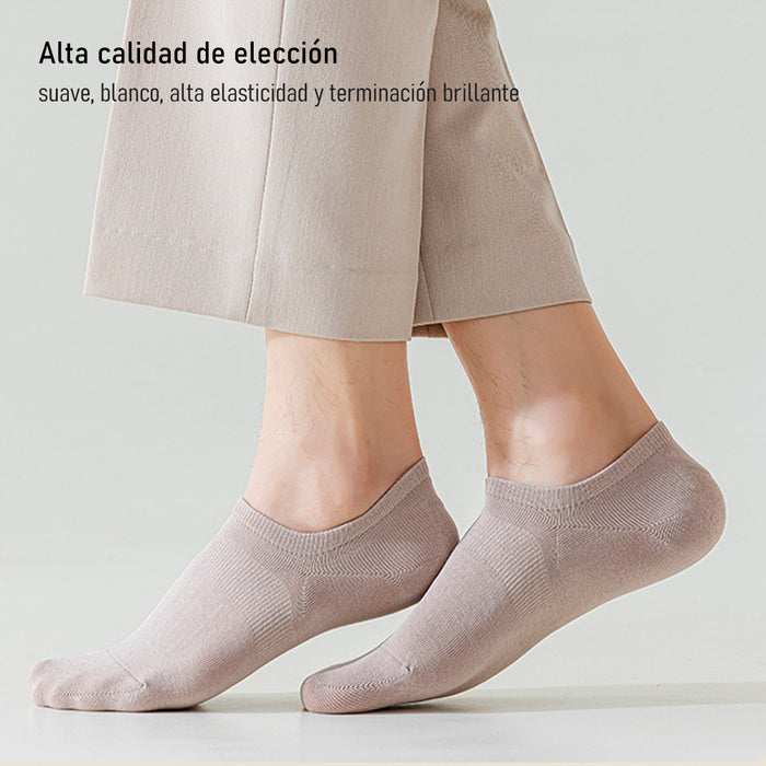 Pack 6 Calcetines Invisibles Algodón Antitranspirante 41-45