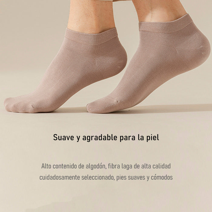 Pack 6 Calcetines Cortos Algodón Antibacteriano 41-45