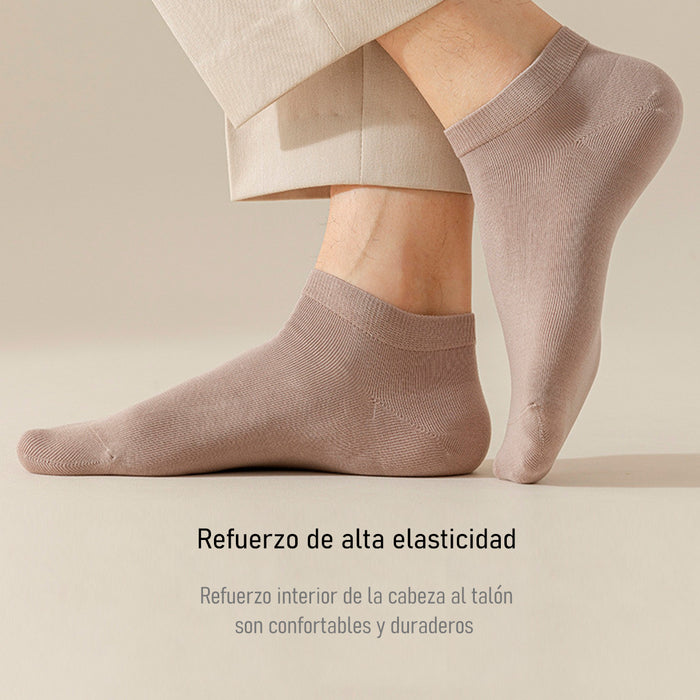 Pack 6 Calcetines Cortos Algodón Antibacteriano 41-45