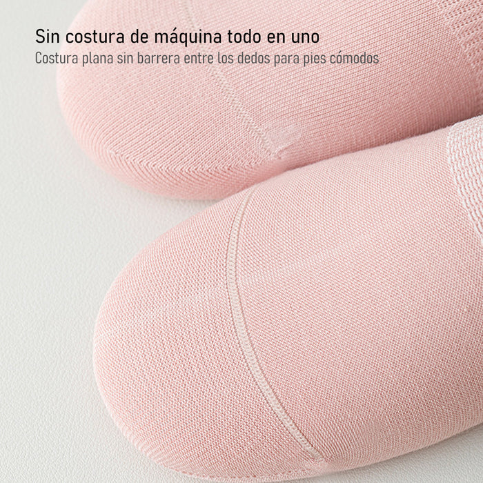 Pack 6 Calcetines Invisibles Algodón Antitranspirante 36-40