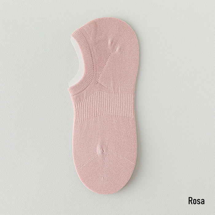 Pack 6 Calcetines Invisibles Algodón Antitranspirante 36-40