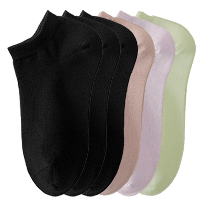 Pack 6 Calcetines Cortos Algodón Antibacteriano 36-40