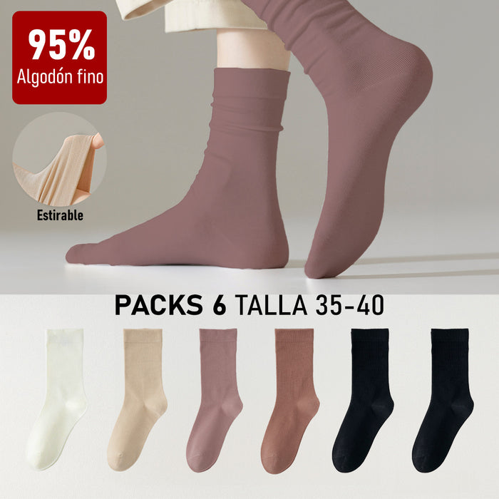 SS-3869 pack calcetines largos algodon