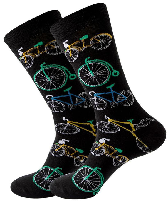 Calcetines Bicicletas de Colores Antiguas y Nuevas