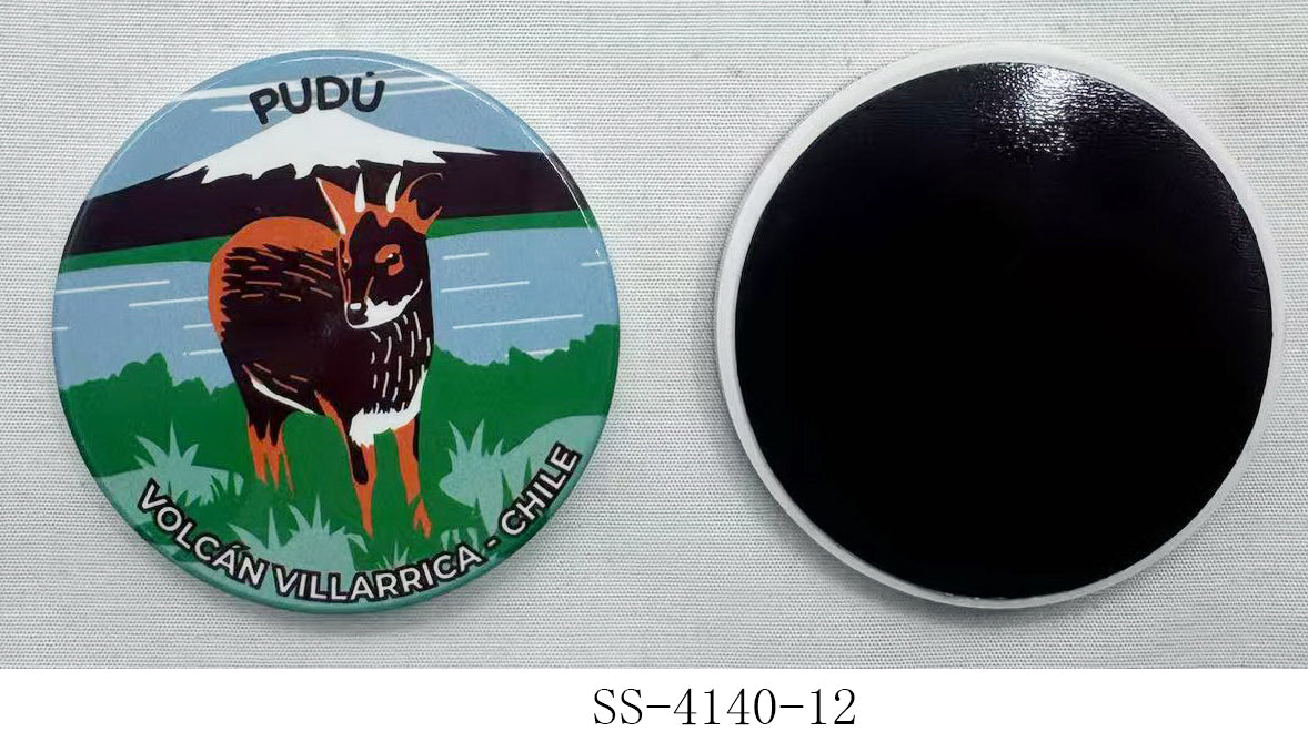 Imán Fauna de Chile Pudú