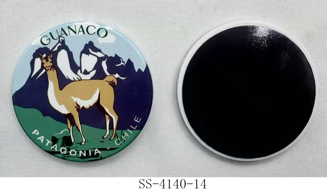 Imán Fauna de Chile Guanaco