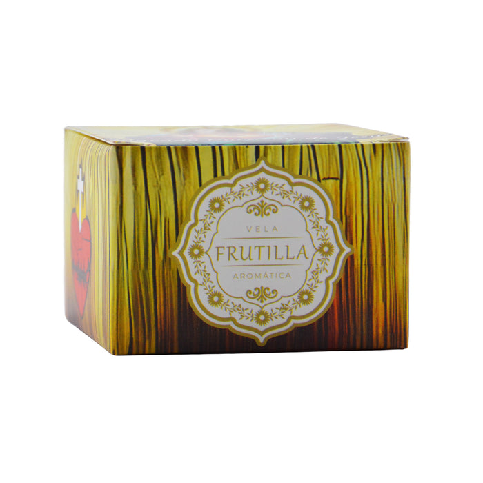 Velas aromatica santos metal sagrado corazon de jesus 4236-3