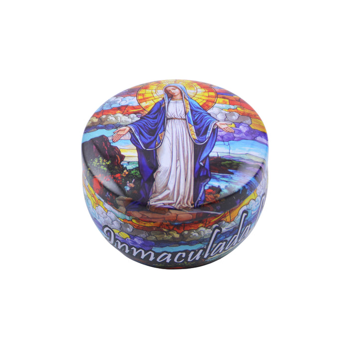 Velas aromatica santos metal virgen concepcion 4236-2
