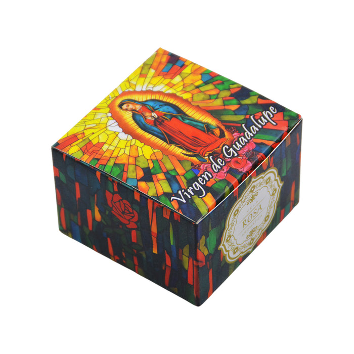 Velas aromatica santos metal virgen guadalupe 4236-8