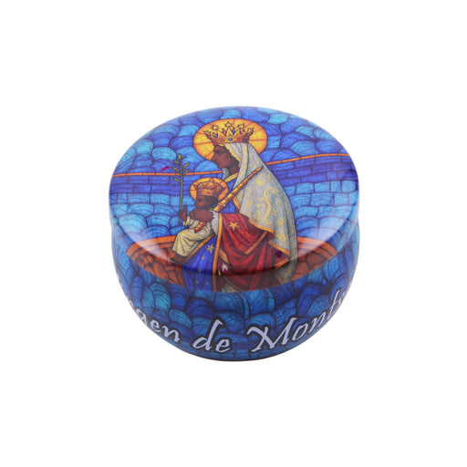 Velas aromatica santos metal virgen monserrat 4236-10