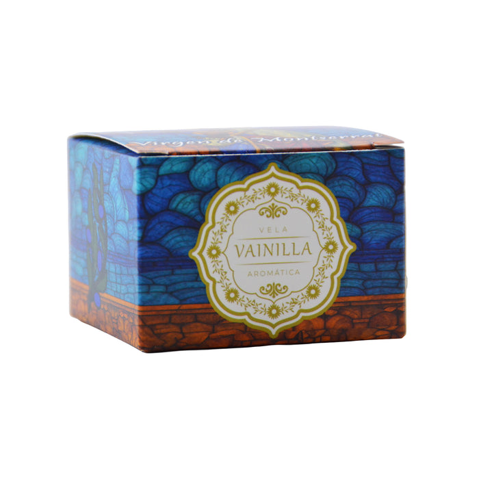 Velas aromatica santos metal virgen monserrat 4236-10