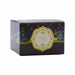 Velas aromaticas pintura gato negro metal 4071-5