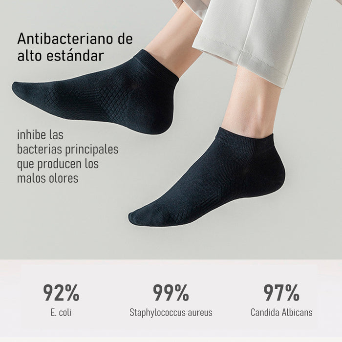 calcetin tobillera corto algodon hombre