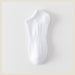 calcetin algodon corto antideslizante blanco 3811