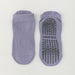 calcetin algodon corto morado antideslizante 3674-3