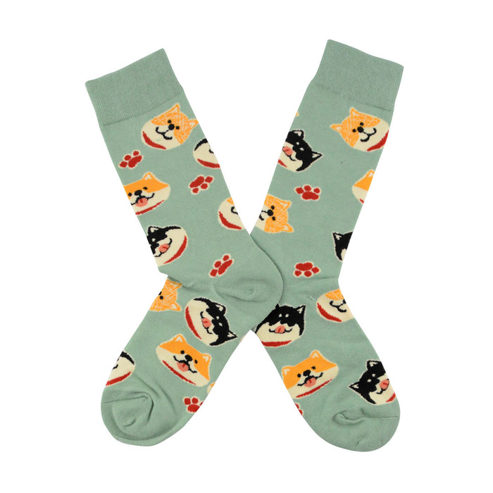 calcetin algodon largo perros 222