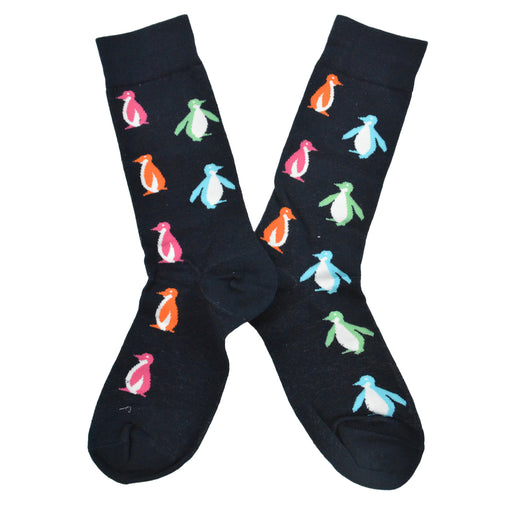 calcetin algodon largo pinguinos 305