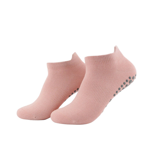 calcetin corto yoga deportivo antideslizante transpirable rosa palo 3674-3_1