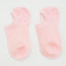 calcetin invisible algodon transpirable liso rosado 1971 talla 25-30  verano