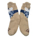 calcetin toalla largo perro beige 4019-3