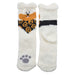 calcetin toalla largo perro blanco 4019-2