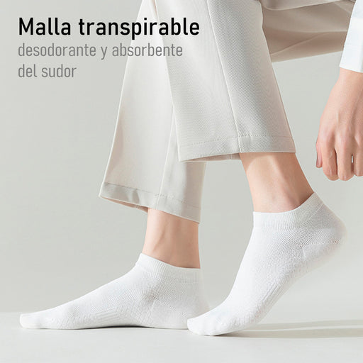 calcetin tobillera corto algodon hombre