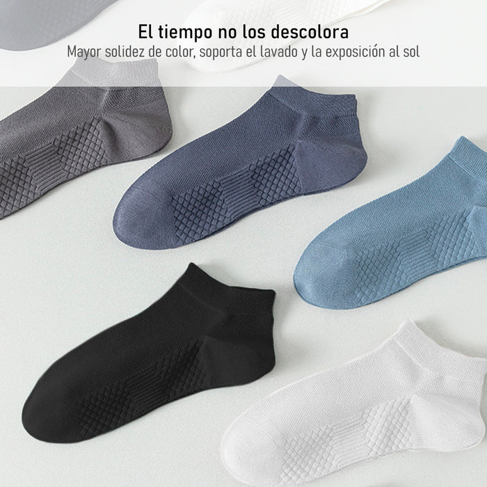 calcetin tobillera corto algodon hombre
