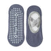 calcetin yoga gris antidesliante invisible elastico 3962-2