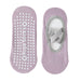 calcetin yoga morado antidesliante invisible elastico 3962-3