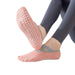 calcetin yoga rosado antidesliante invisible elastico 3962-4