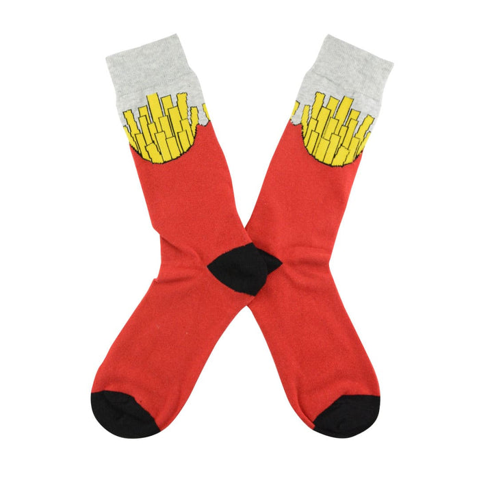 calcetines algodon largo papa frita talla 40-45