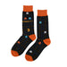 calcetines algodon largos pacman video juego fantasmas talla 40-45