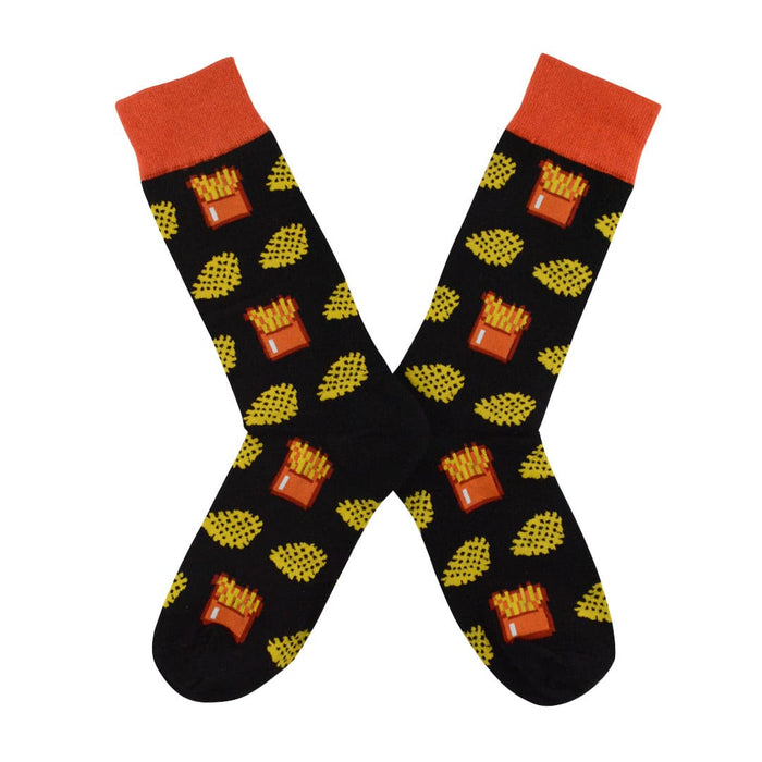 calcetines algodon largos papas fritas talla 35-40