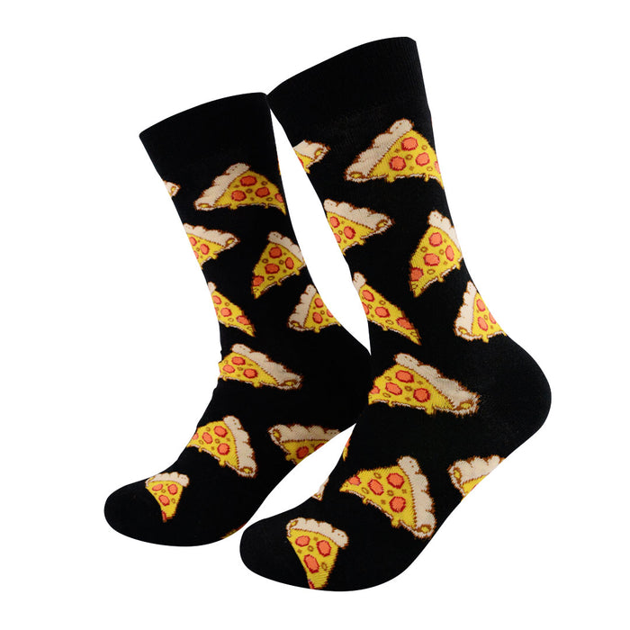 calcetines largos algodon pizzas peperonni talla 40-45 