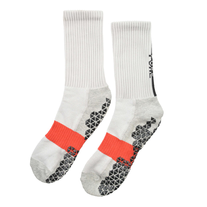 calcetines largos poliester futbol beige 4021-3