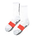 calcetines largos poliester futbol blanco 4021-2