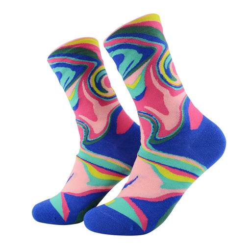 calcetines marmoleados colores texturizado 386-1