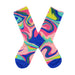 calcetines marmoleados colores texturizado 386-3