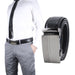 cinturon hombre automatico negro sintetico liso modelo