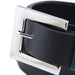 cinturon negro liso grueso modelo 3359-1