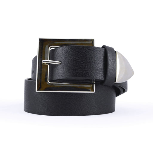 cinturon negro liso grueso 3359-1