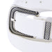 cinturon sintetico blanco texturizado 3363-2-1