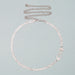 cinturon strass brillo cadena metal plateado 3379-1
