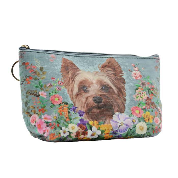 cosmetiquero floral perro Yorkshire 3601-3