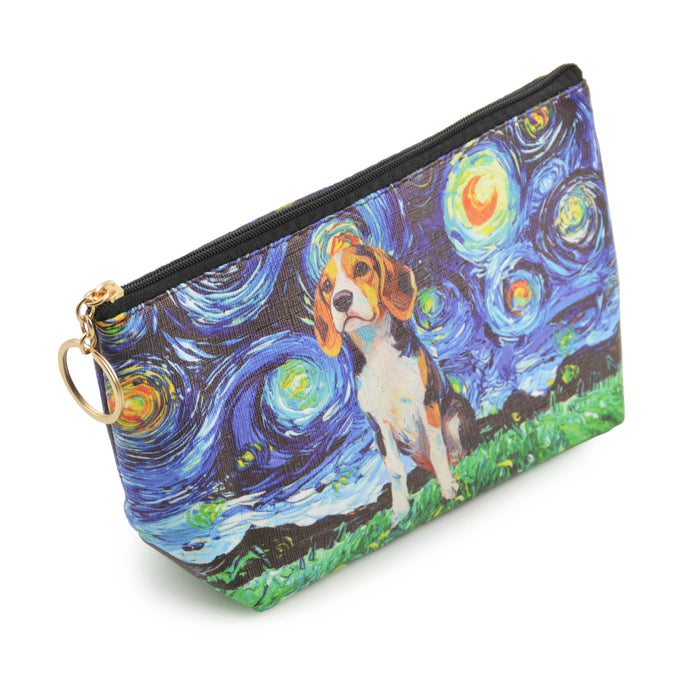 cosmetiquero perro Van Gogh pintura arte beagle 4050-5