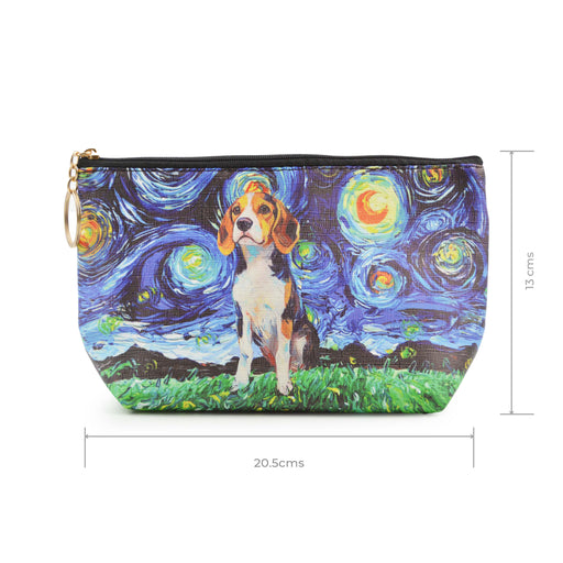 cosmetiquero perro Van Gogh pintura arte beagle 4050-5