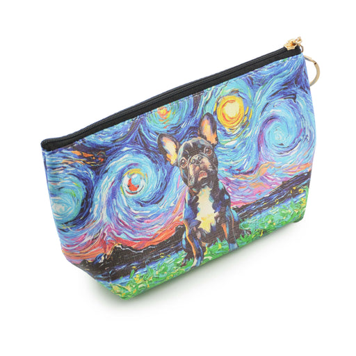 cosmetiquero perro Van Gogh pintura arte bulldog ingles 4050-6